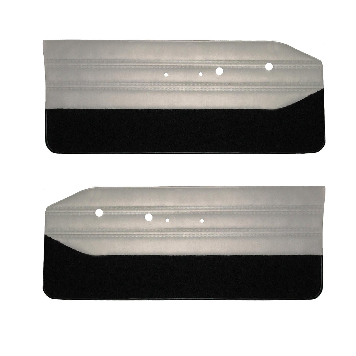 66 DART GT FRONT DOOR PANELS - PEARL WHITE