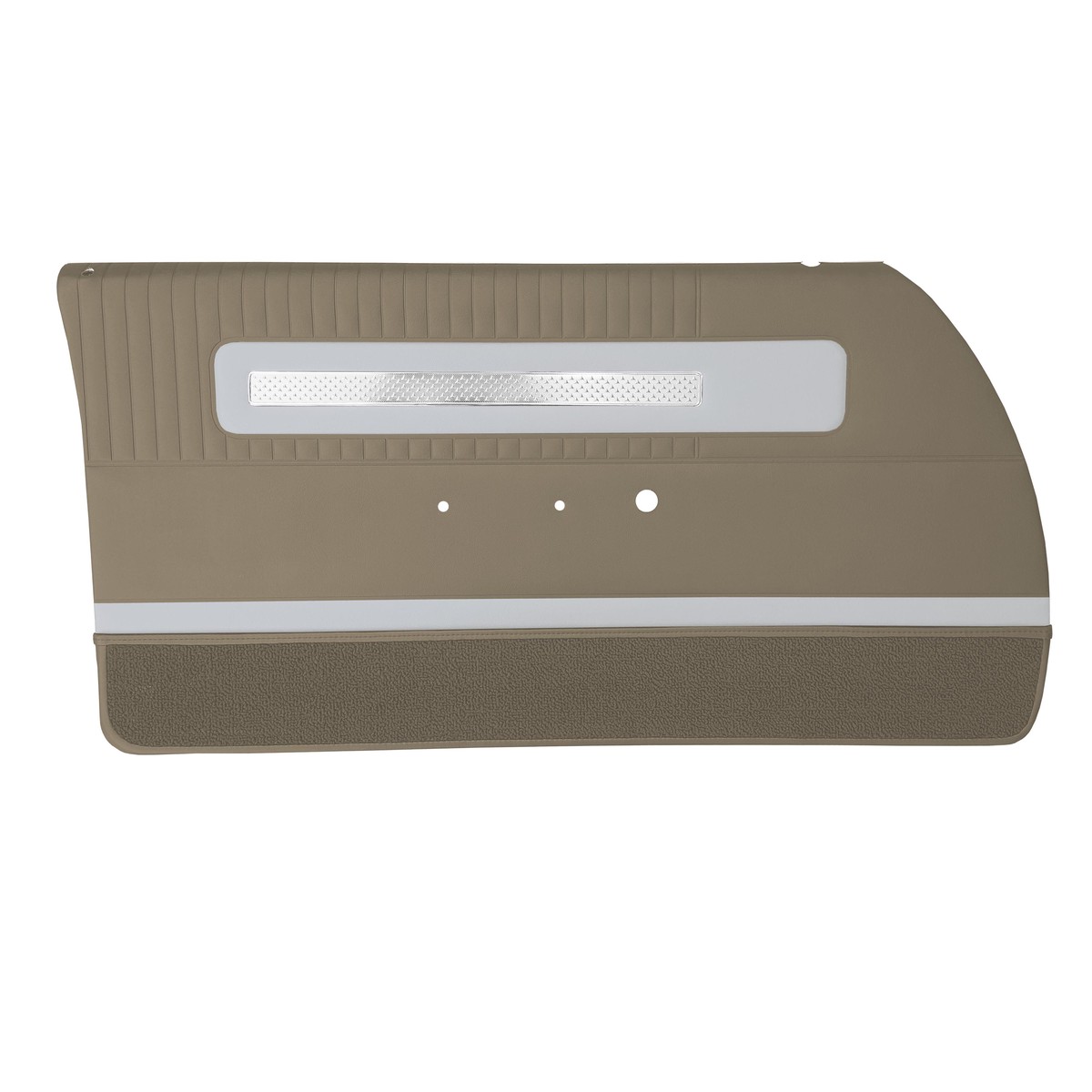 64 POLARA 500 FRONT DOOR PANELS (PRE-ASSEMBLED) - FAWN TAN W/ PEARL WHITE ACCENT